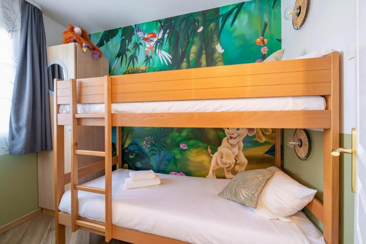 Jungle Duplex With Pool 5 Min Disneyland Serris Zewnętrze zdjęcie