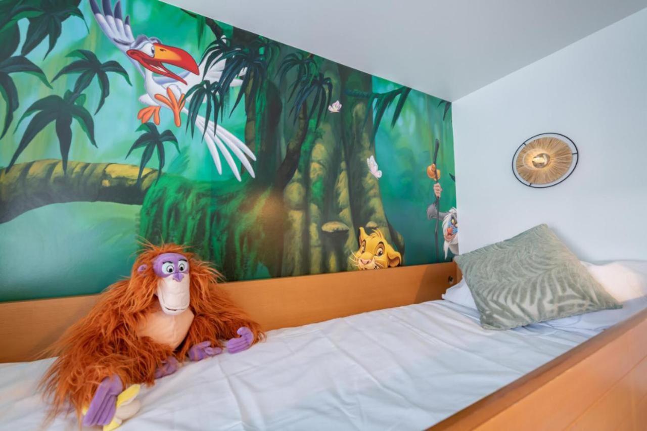 Jungle Duplex With Pool 5 Min Disneyland Serris Zewnętrze zdjęcie