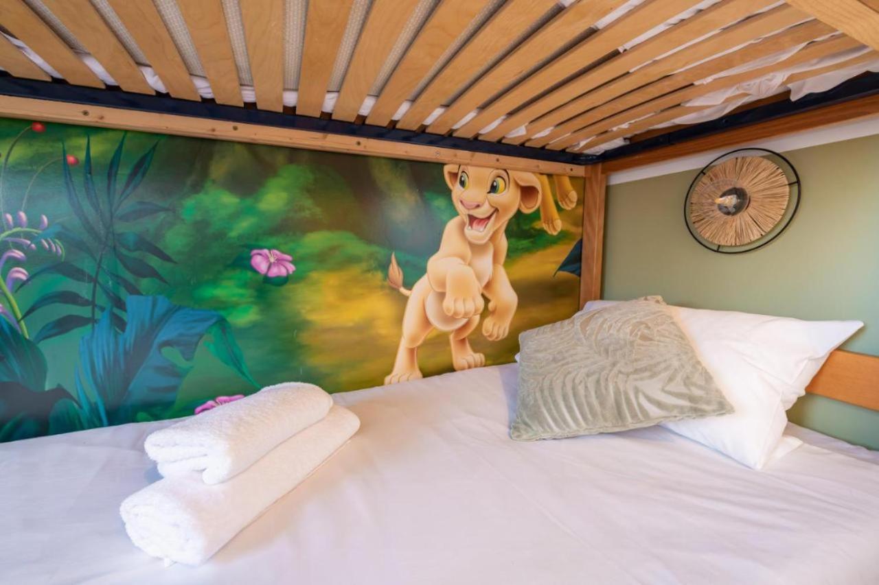 Jungle Duplex With Pool 5 Min Disneyland Serris Zewnętrze zdjęcie
